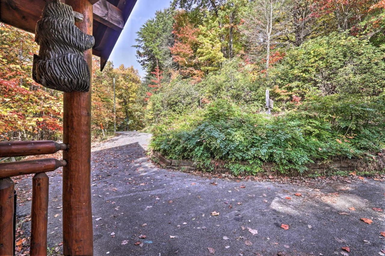 Smoky Mountain Log Cabin 7 Mi To Gatlinburg! Sevierville Exterior foto